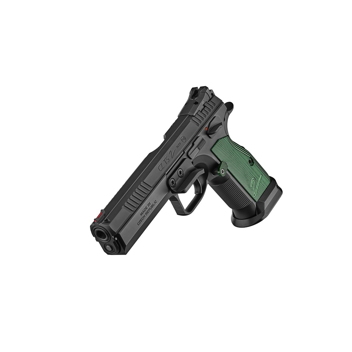 PISTOLET CZ TS 2 RACING GREEN 9X19* PISTOLET CZ TS 2 RACING GREEN 9X19*