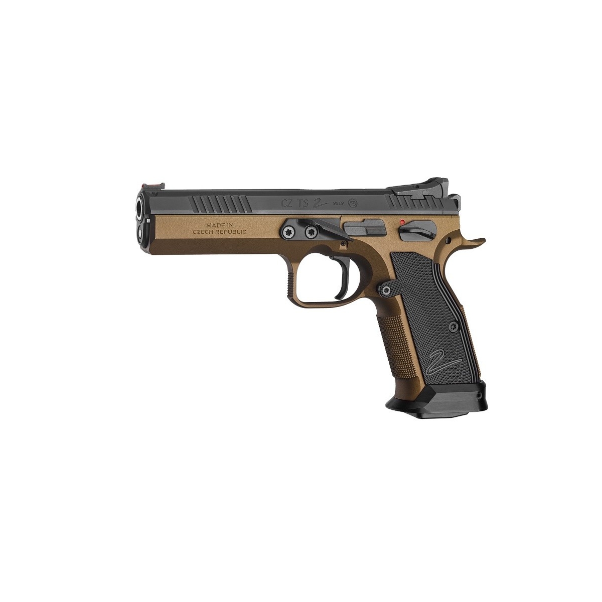 PISTOLET CZ TS 2 DEEP BRONZE 9X19* PISTOLET CZ TS 2 DEEP BRONZE 9X19*
