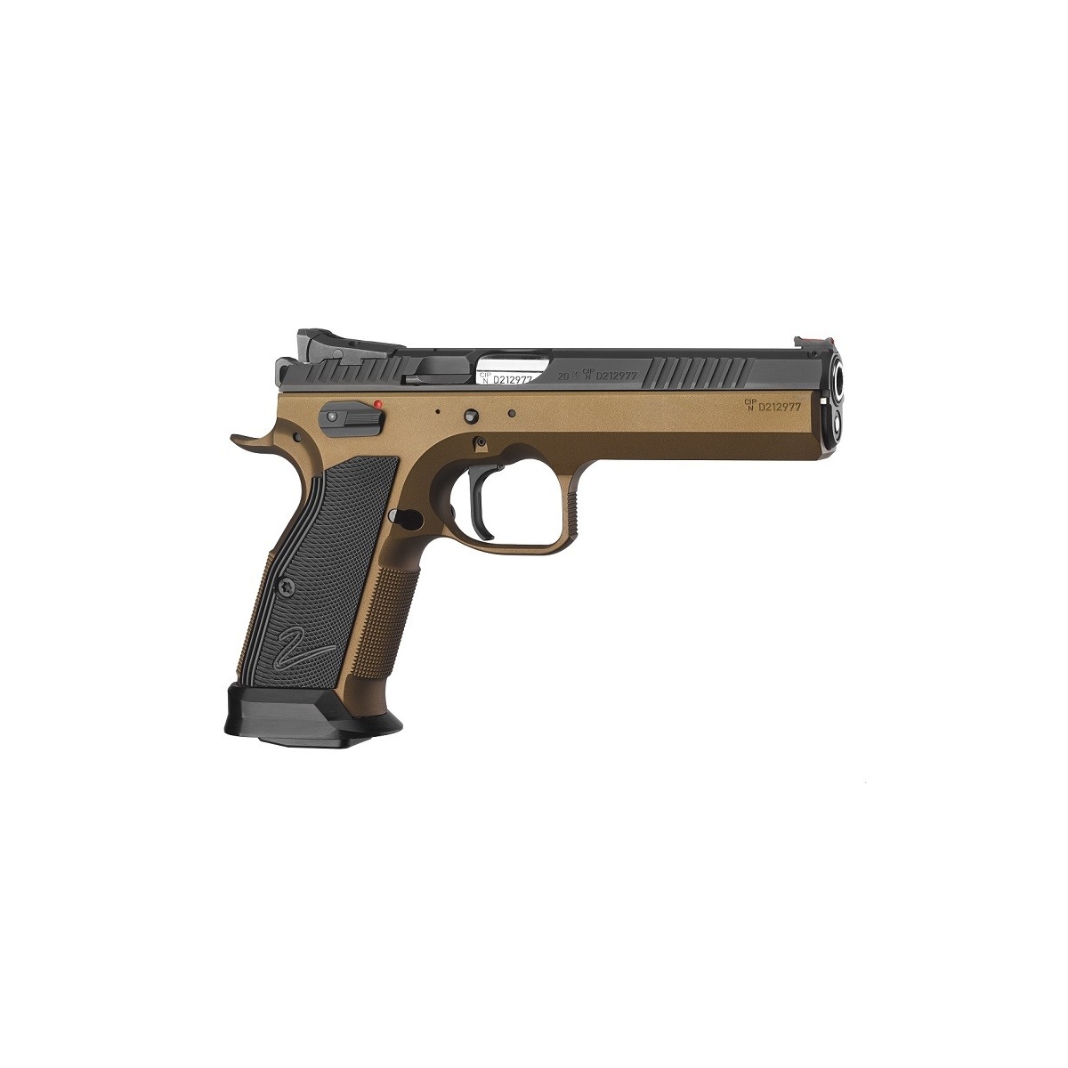 PISTOLET CZ TS 2 DEEP BRONZE 9X19* PISTOLET CZ TS 2 DEEP BRONZE 9X19*