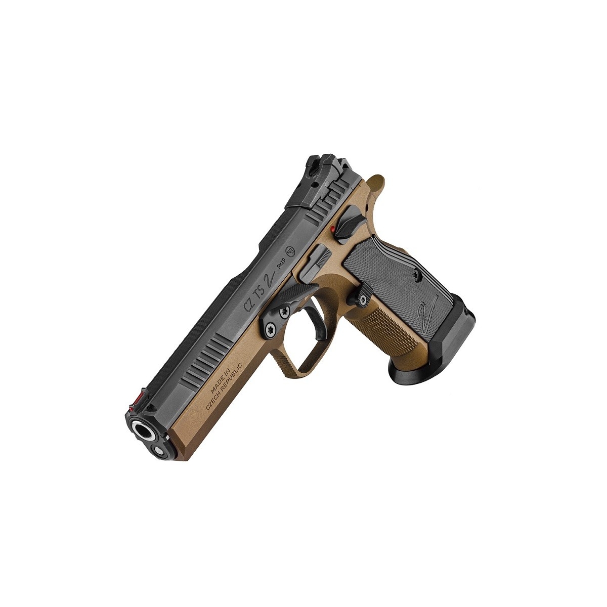 PISTOLET CZ TS 2 DEEP BRONZE 9X19* PISTOLET CZ TS 2 DEEP BRONZE 9X19*
