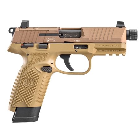 FNH 502 TACTICAL FDE CAL .22 LR