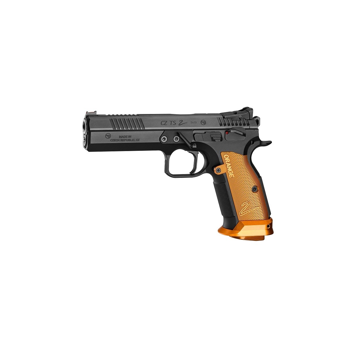 PISTOLET CZ TS 2 ORANGE 9X19* PISTOLET CZ TS 2 ORANGE 9X19*