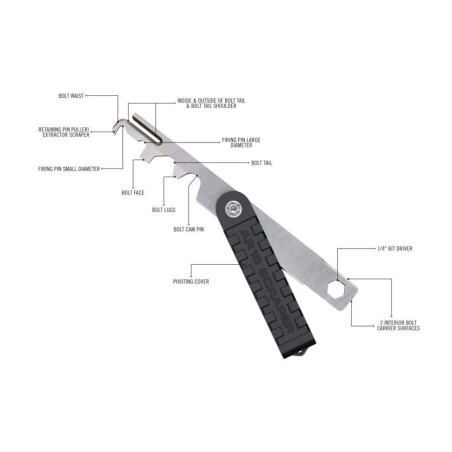 Real Avid outil grattoir AR15 REAL AVID AR15 SCRAP