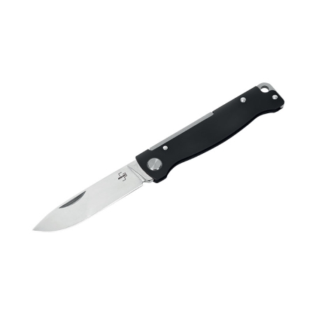 Böker Plus Atlas Black - Lame 67mm - Manche Acier Inox