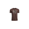 T-SHIRT MARRON LOGO VORTEX CAMOUFLAGE T-SHIRT MARRON LOGO VORTEX CAMOUFLAGE
