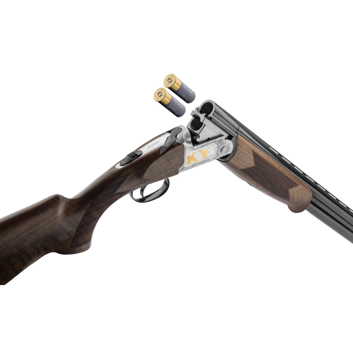 FUSIL FAIR SUPERPOSÉ - CLASSIC ACIER - EXTRACTEUR - BASCULE SILVER - CAL. 12 FUSIL FAIR SUPERPOSÉ - CLASSIC ACIER - EXTRACTEUR - BASCULE SILVER - CAL. 12