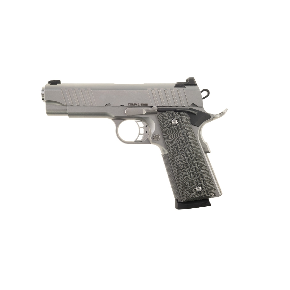 BUL 1911 COMMANDER C/9X19 SILVER BUL 1911 COMMANDER C/9X19 SILVER
