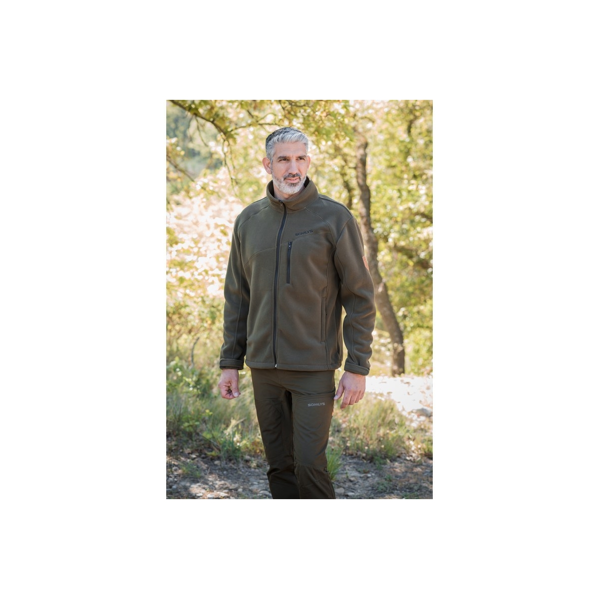 BLOUSON POLAIRE VERT BLOUSON POLAIRE VERT