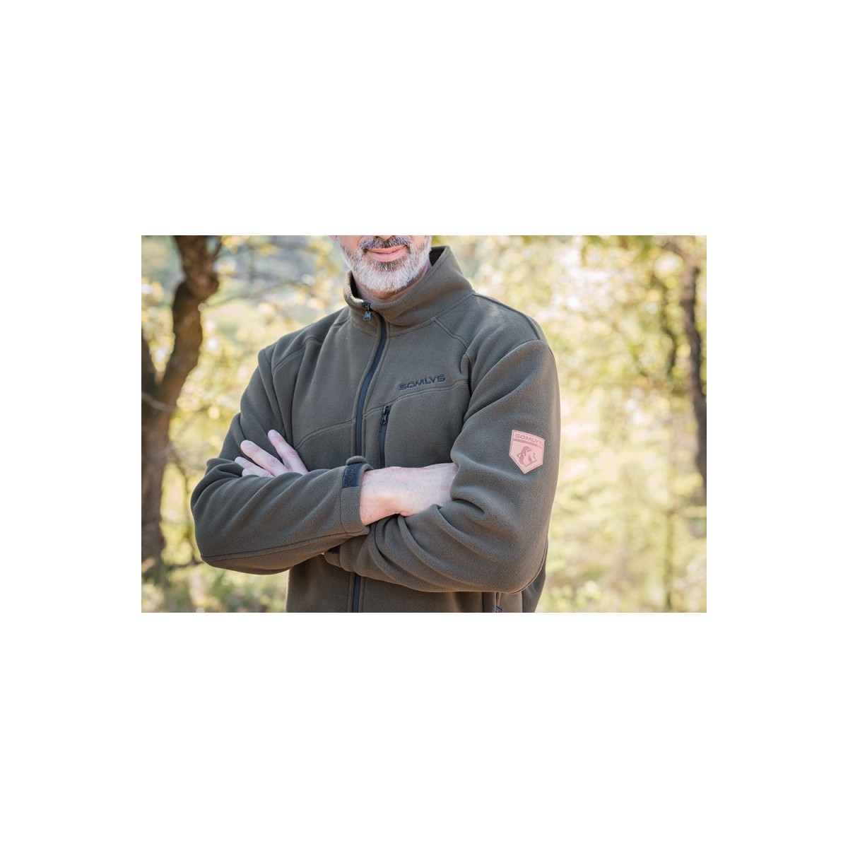 BLOUSON POLAIRE VERT BLOUSON POLAIRE VERT