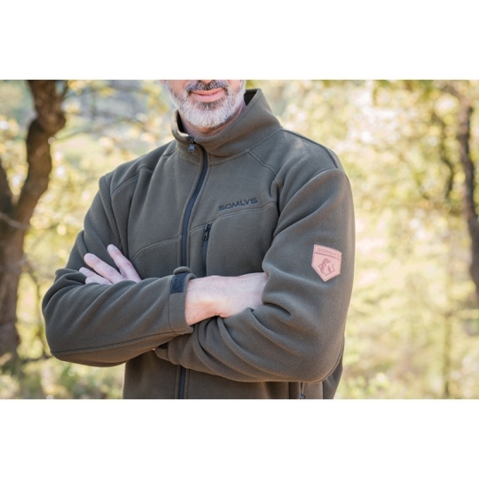 BLOUSON POLAIRE  VERT
