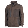 SOMLYS VESTE BICOLORE MARRON CLASSY