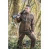 SOMLYS VESTE BICOLORE MARRON CLASSY