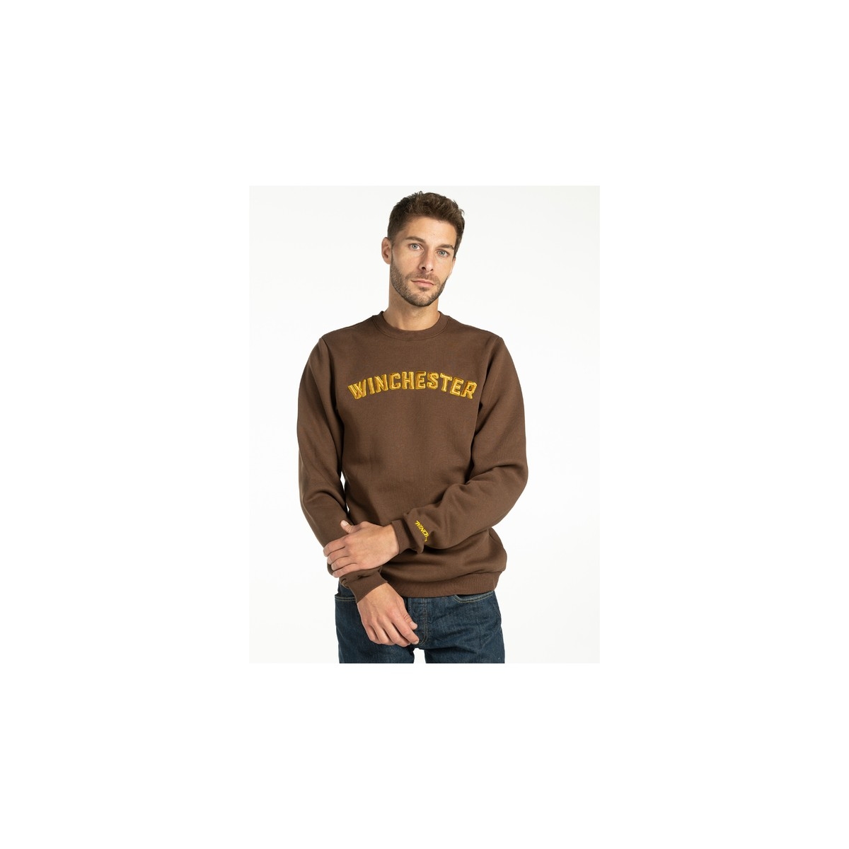 WINCHESTER SWEAT FALCON BROWN WINCHESTER SWEAT FALCON BROWN