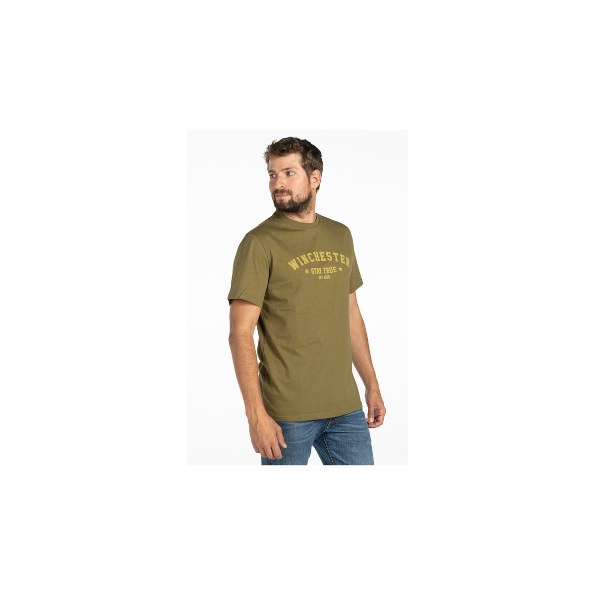 WINCHESTER T SHIRT ROCKDALE OLIVE WINCHESTER T SHIRT ROCKDALE OLIVE