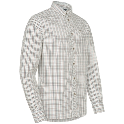 BLASER CHEMISE TRISTAN BORDEAUX/BLEU