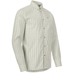 BLASER CHEMISE TRISTAN OLIVE/BEIGE