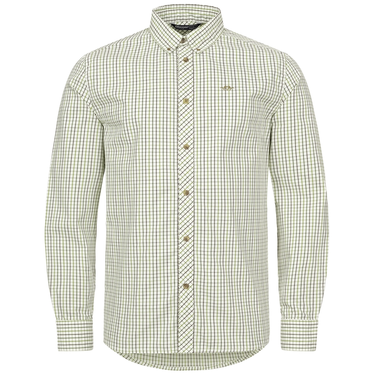 BLASER CHEMISE TRISTAN OLIVE/BEIGE