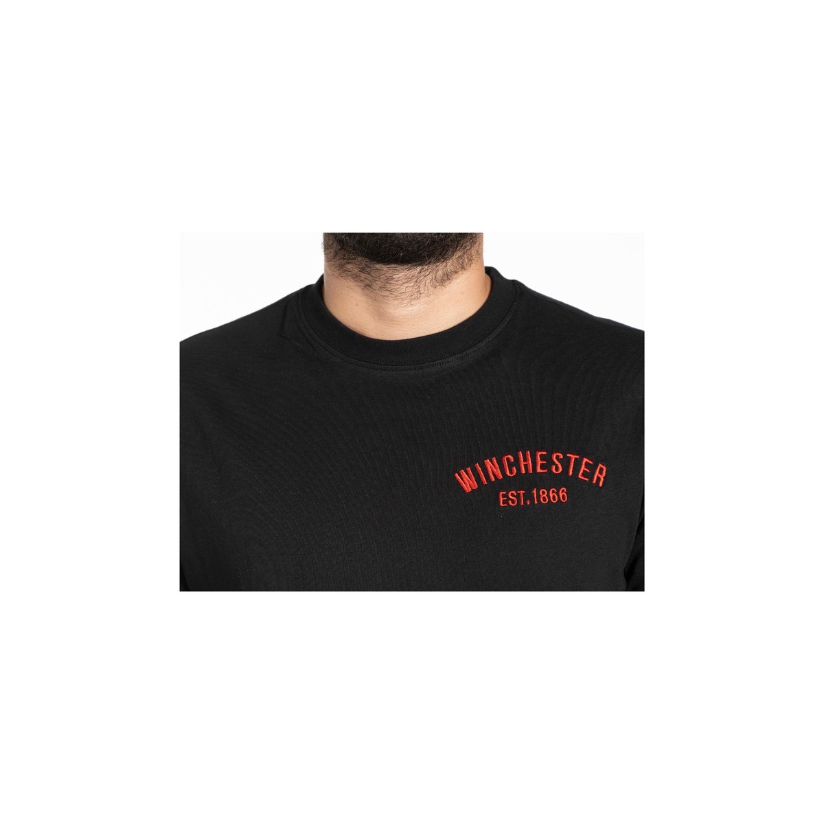 WINCHESTER T SHIRT COLOMBUS BLACK WINCHESTER T SHIRT COLOMBUS BLACK