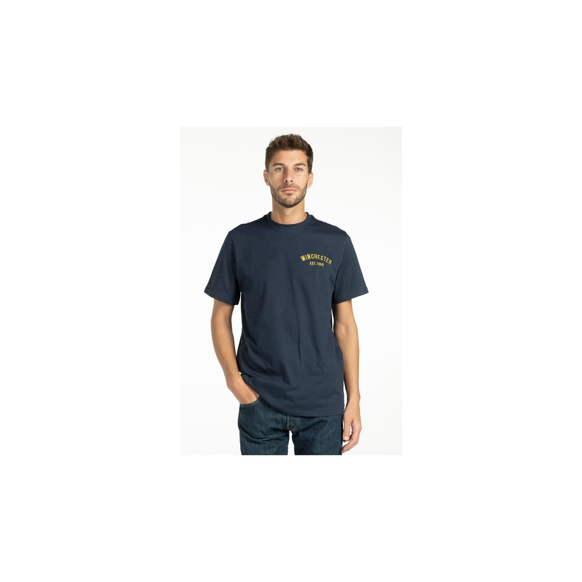 WINCHESTER T SHIRT COLOMBUS NAVY WINCHESTER T SHIRT COLOMBUS NAVY