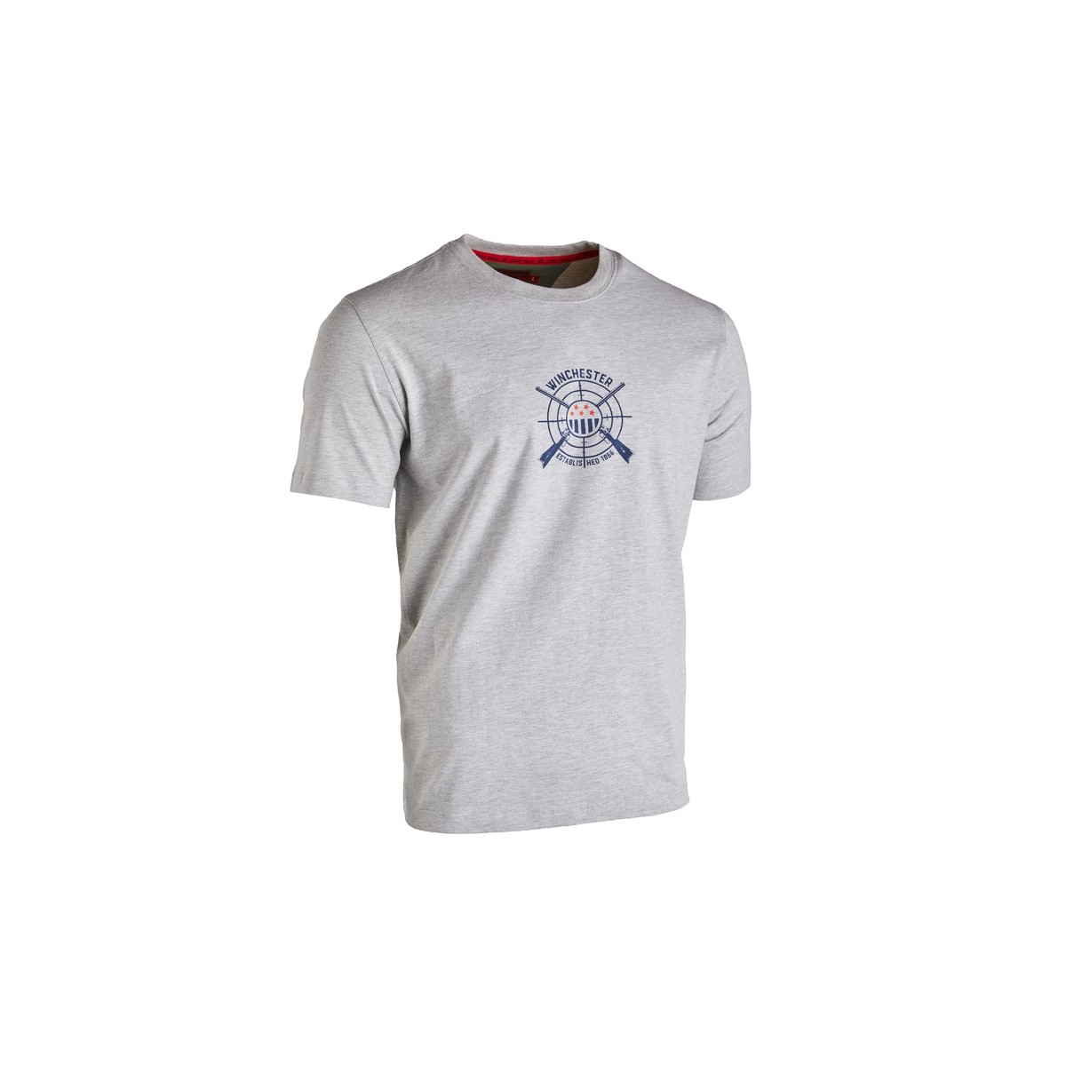 WINCHESTER T SHIRT PARLIN MELANGED GREY WINCHESTER T SHIRT PARLIN MELANGED GREY