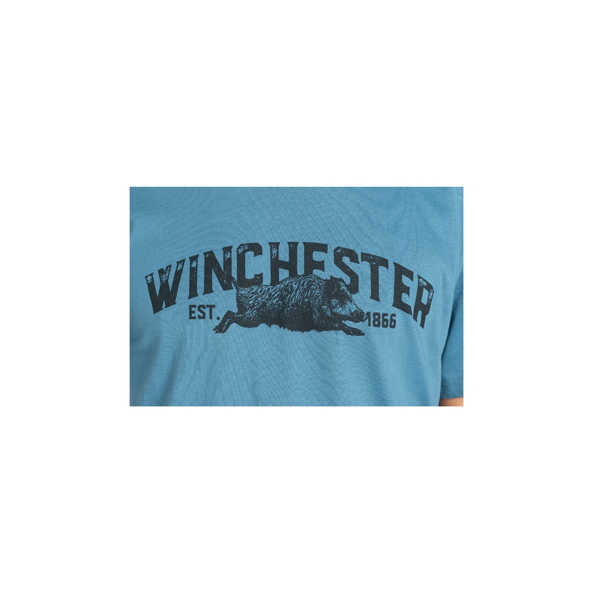 WINCHESTER T SHIRT VERMONT BLUE WINCHESTER T SHIRT VERMONT BLUE