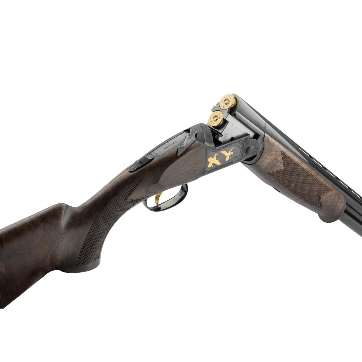 FUSIL FAIR SUPERPOSÉ - CLASSIC ACIER - EXTRACTEUR - BASCULE NOIRE CAL. 12 FUSIL FAIR SUPERPOSÉ - CLASSIC ACIER - EXTRACTEUR - BASCULE NOIRE CAL. 12