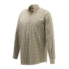 BERETTA CHEMISE  WOOD BUTTON BEIGE ET RUST