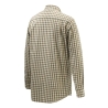 BERETTA CHEMISE  WOOD BUTTON BEIGE ET RUST
