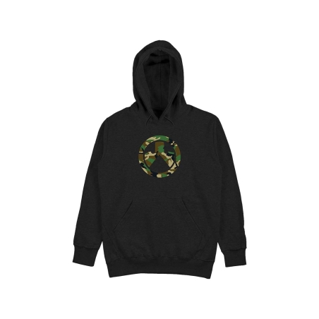 MAGPUL® WOODLAND CAMO ICON HOODIE BLACK XL