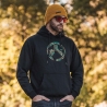 MAGPUL® WOODLAND CAMO ICON HOODIE BLACK XL