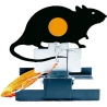 GAMO CIBLE RAT TARGET