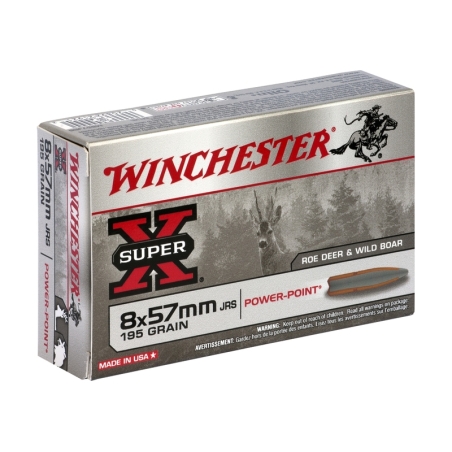 WINCHESTER 8X57JRS - 195GR 20/200 POWER-POINT