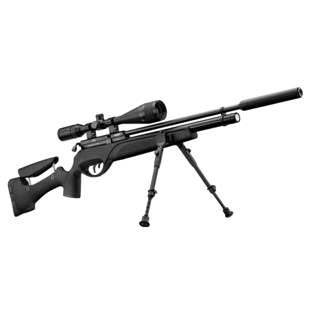 GAMO PACK CARABINE HPA PCP + 6-24X50 + SILENCIEUX + BIPIED