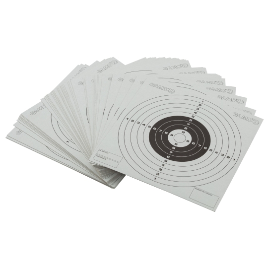 PAQUET DE 100 CIBLES CARTONNÉES 14 X 14 - GAMO