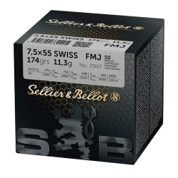 SELLIER BELLOT 7.5X55 SWISS...