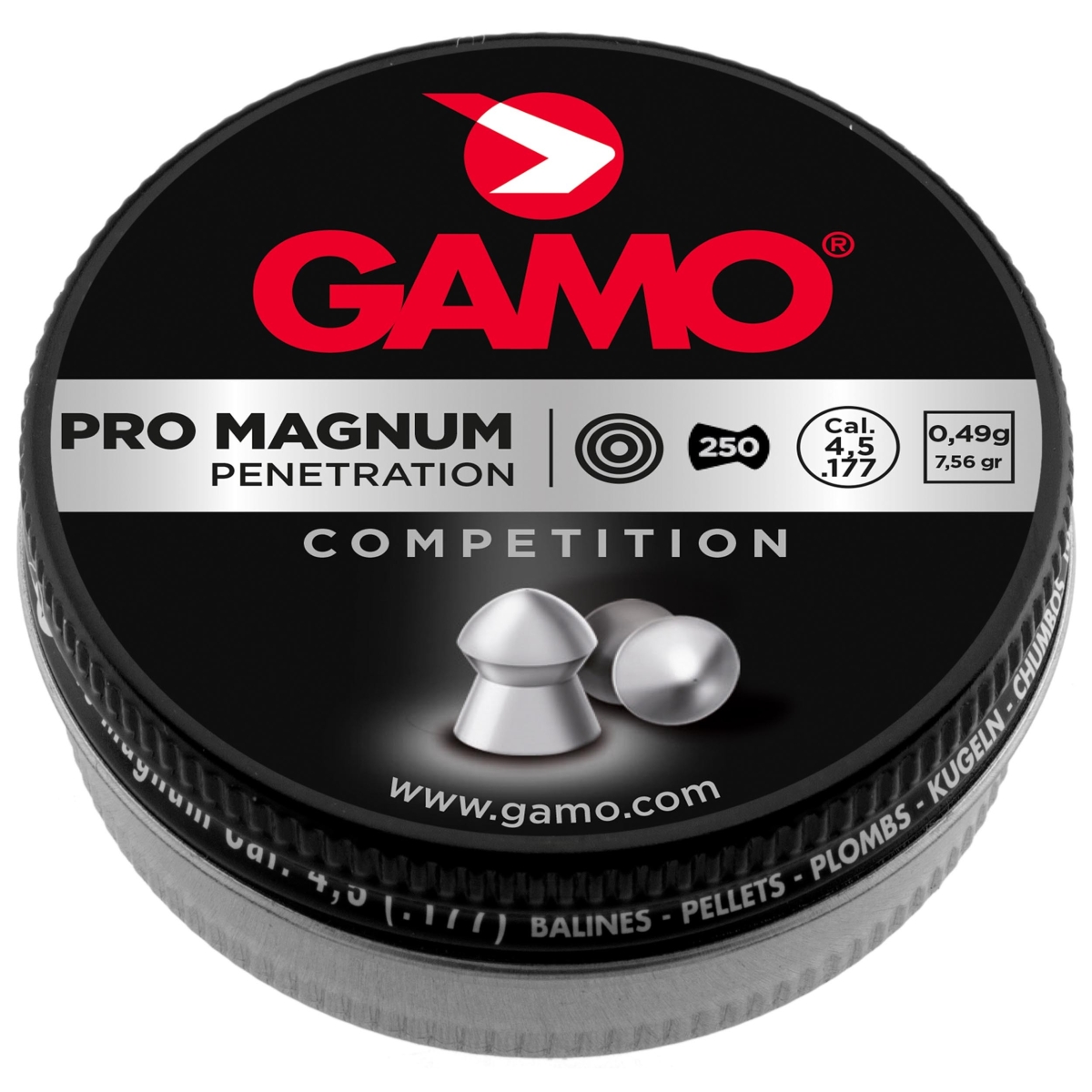 PLOMBS PRO MAGNUM PENETRATION 4.5 MM - GAMO PLOMBS PRO MAGNUM PENETRATION 4.5 MM - GAMO