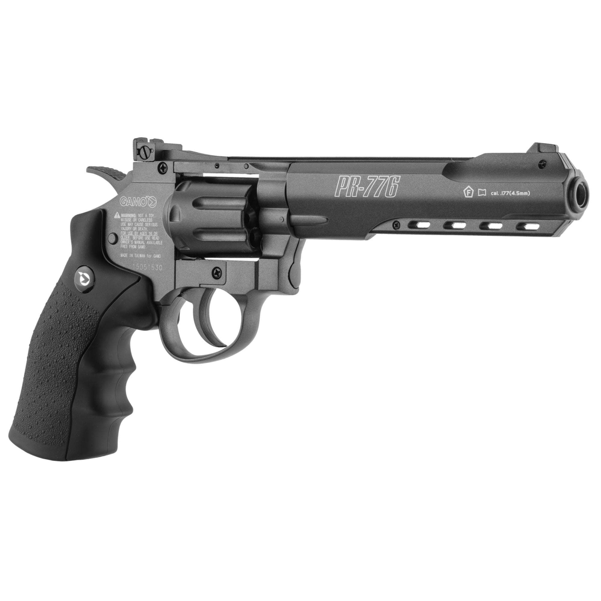 REVOLVER CO2 GAMO PR-776 3.98 JOULES CAL. 4.5 MM REVOLVER CO2 GAMO PR-776 3.98 JOULES CAL. 4.5 MM