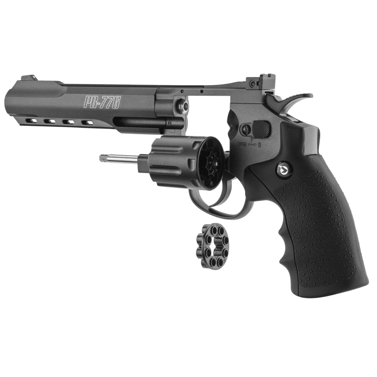 REVOLVER CO2 GAMO PR-776 3.98 JOULES CAL. 4.5 MM REVOLVER CO2 GAMO PR-776 3.98 JOULES CAL. 4.5 MM