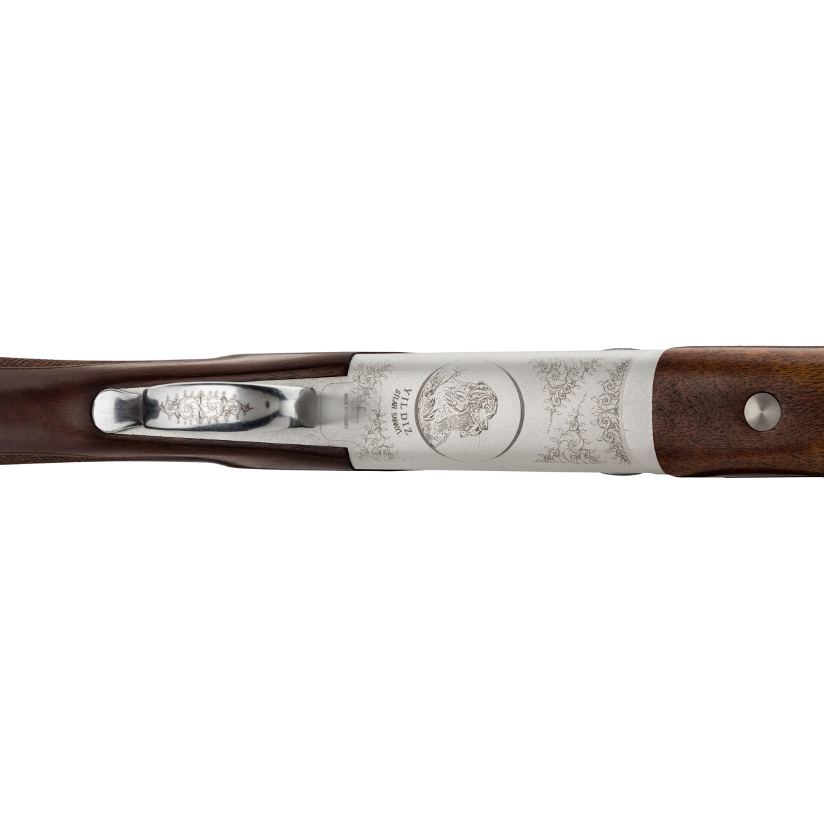 YILDIZ fusil superposé - cal. 410/76 - vue de dessous YILDIZ fusil superposé - cal. 410/76 - vue de dessous