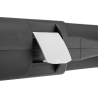 MALLETTE NOIRE EN POLYPROPYLÈNE POUR ARME 125x25x11 CM