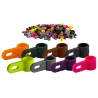BAGUES D&#39;ATTACHE DELAURY BRUMARD EN PLASTIQUE DIAM.8.5