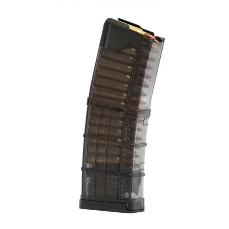 CHARGEUR LANCER 30 COUPS TRANSPARENT FUME CAL .223
