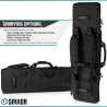 SAVIOR HOUSSE URBAN WARFARE 46" DOUBLE NOIRE SAVIOR HOUSSE URBAN WARFARE 46" DOUBLE NOIRE