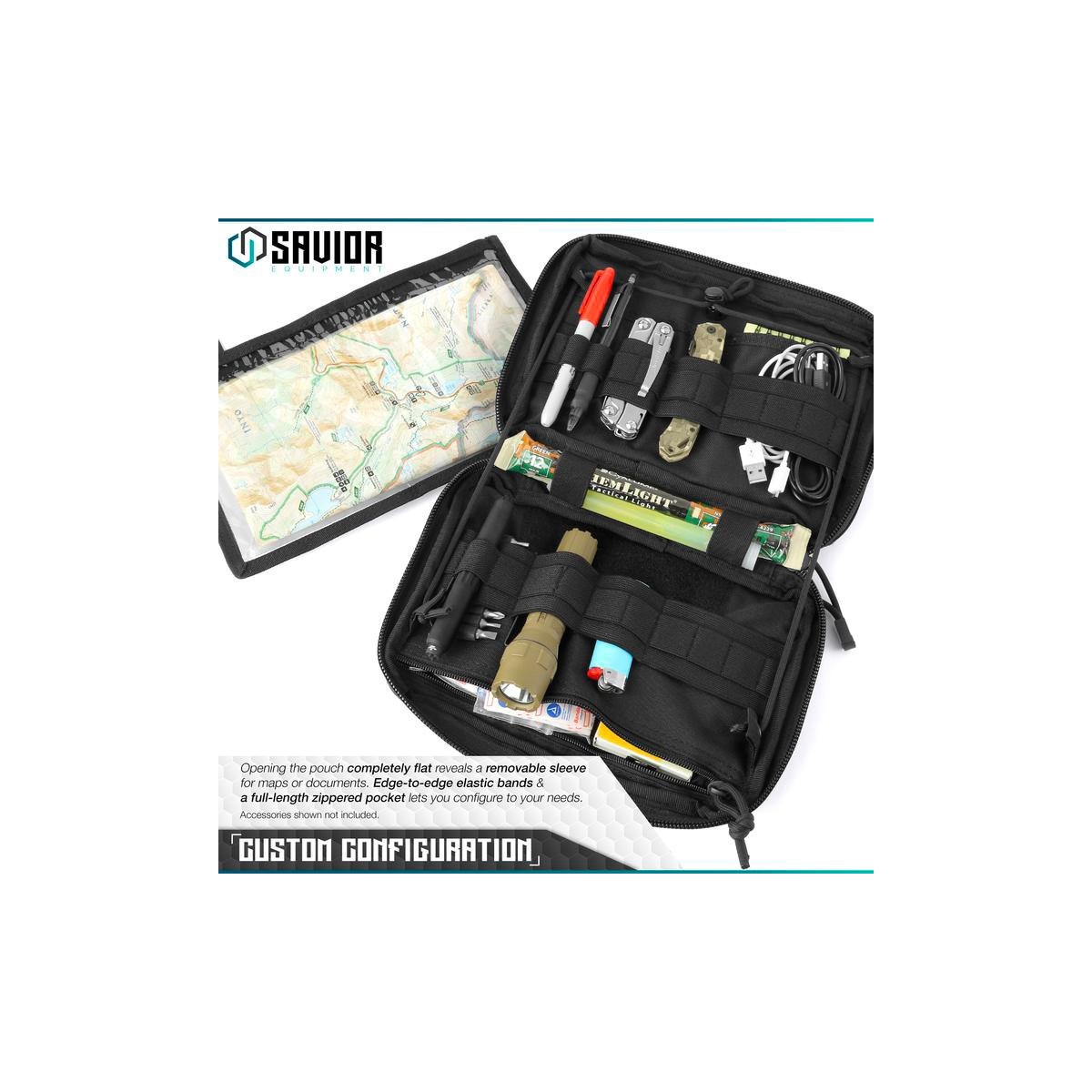 SAVIOR TACTICAL ADMIN POUCH 10X8 TAN