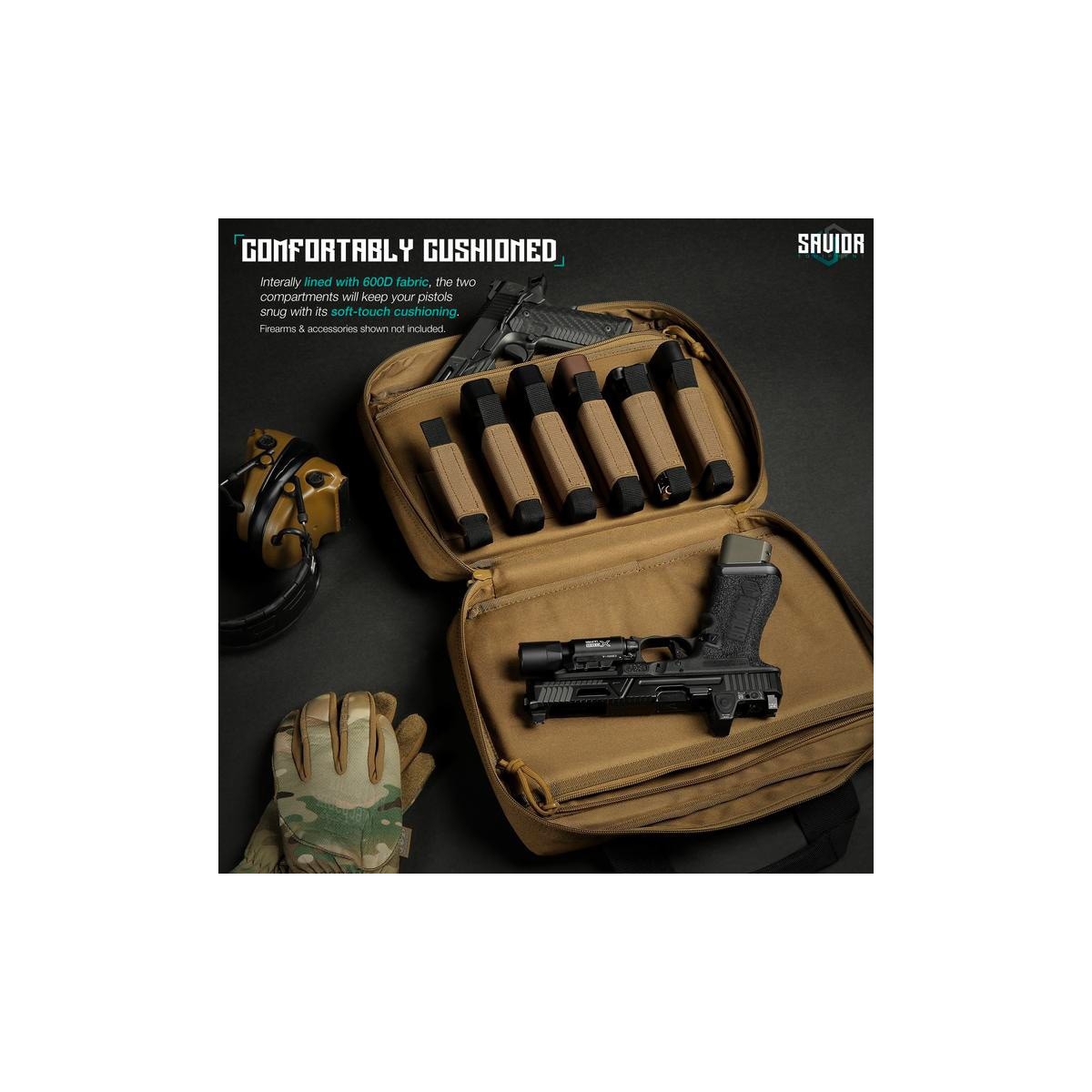 SAVIOR PISTOL CASE TAN SAVIOR PISTOL CASE TAN